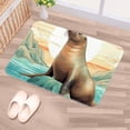 thumbnail image 5 of Sea Lion Non-Slip Polyester Chair Mat Floor Carpet Door Mat - Machine Washable, 5 of 6