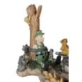 thumbnail image 4 of Jungle Patrol Bear Rabbit Turkey Squirrel Raccoon With Captured Hunter Figurine, 4 of 9