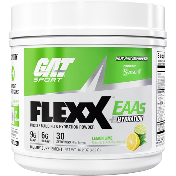 Aminoacidos Gat Flexx Hydratation Eaa Nueva Formula 30 serv Lemon lime