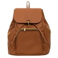 thumbnail image 1 of Mochila Para Dama FANA Jezabel Color Camel Precio Bajo Llévatela, M4045!!, 1 of 3