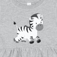 thumbnail image 4 of Inktastic Zebra Girls Baby Dress, 4 of 5