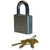 Trimax Tpl175s Square Hardened 50Mm Solid Steel Padlock 1.25" X 10Mm Dia.