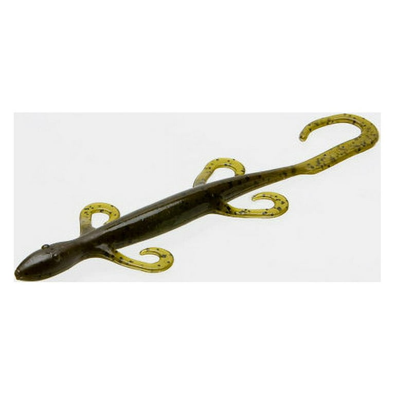 Zoom Mag Lizard 8'' Chartreuse Pumpkin 9pk - Walmart.com
