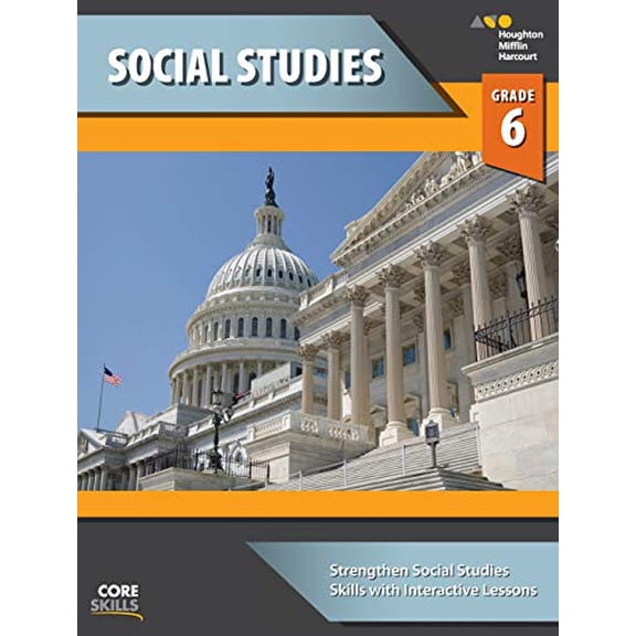Pre-Owned Steck-Vaughn Core Skills Social Studies: Workbook Grade 6 (Paperback) 0544267648 9780544267640