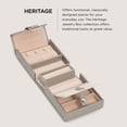 thumbnail image 2 of Joyero WOLF Heritage, plegable, peltre, piel vegana saffiano, 2 of 6