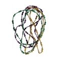 thumbnail image 2 of PMU Mardi Gras Mini Mask Beads Green, Gold & Purple 3-pc Assortment (4x6) 24 pc, 2 of 2