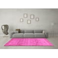 thumbnail image 3 of Ahgly Company Indoor Rectangle Oriental Pink Traditional Area Rugs, 4' x 6', 3 of 4