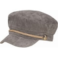 thumbnail image 4 of CoCopeaunts Solid Color Newsboy Cap Winter Beret Hats for Women Cotton Flat Peaked Cap Women Painter Beret Hat, 4 of 7