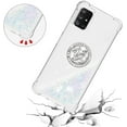thumbnail image 5 of Case for Samsung Galaxy A51 5G, Galaxy A51 5G Case Girls Women Glitter Clear TPU Cute Bling Love Quicksand Sparkle Case with Stand Shockproof Liquid Case for Samsung Galaxy A51 5G Colorful YBZ, 5 of 12