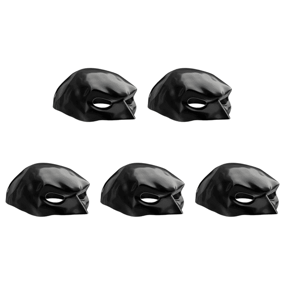 Bat Cat Avenger Mask Creative Black Cat Bat Mask for Halloween Party (12cm)
