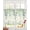 Sage Green Beige, variant on Green Sheer Curtains 45 Inch Length 2 Panels Set for Living Room/Bedroom, Eucalyptus Leaves Kitchen Curtains with Grommet Semi-Sheer Curtains Drapes Voile Window Treatments 42"x45"x2