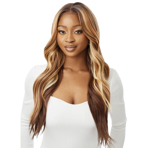 Outre Perfect Hairline 13X6 Lorena Glueless Lace Wig 26" Lace Wigs / Color: 1 - JET BLACK