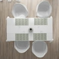 thumbnail image 3 of Ambesonne Cactus Place Mats Set of 4, Geometric Cartoon Plant, Standard Size, Mint Black Beige, 3 of 4