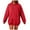 Red, variant on GEWSEY Oversized Hoodies for Women Fall Fashion Long Sleeve Pullover Hoodie Trendy Cute Hooded Sweatshirt Winter Outfits 2025 (Red, XXL)