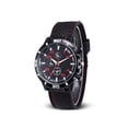 thumbnail image 1 of Sonducket Reloj de cuarzo con superficie de espejo de plástico para hombre, reloj de con carcasa de aleación para deportes de negocios, hebilla Relojes Rojo, 1 of 6