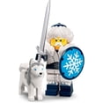 thumbnail image 2 of Minifigura LEGO Serie 22 Guardián de la nieve con Husky y capa azul bonus 71032, 2 of 2