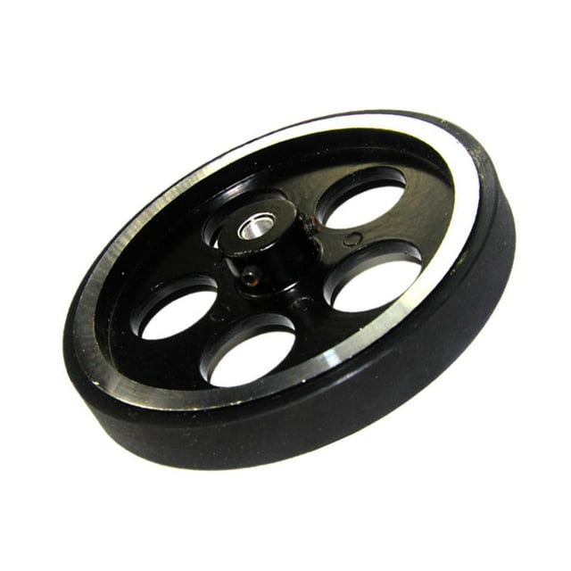 Ruedas de metal de 95 mm para chasis de robot inteligente shamjiam Rueda del coche del chasis del robot