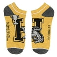 thumbnail image 5 of Harry Potter Adult Socks Hogwarts Houses Varsity Logo Gryffindor Ravenclaw Slytherin Hufflepuff Mix and Match Ankle No-Show Socks 5 Pairs, 5 of 7