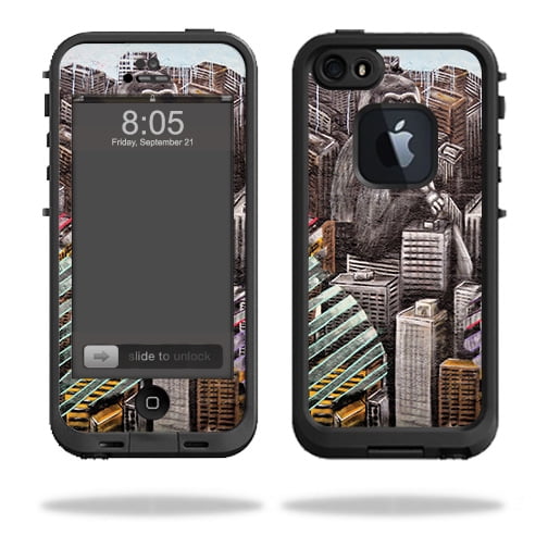 Skin For Lifeproof Iphone 5s Case Big City Monkey Protective Durable And Unique Vinyl Decal Wrap Cover Easy To Apply Remove And Change Styles Walmart Com Walmart Com
