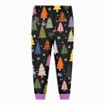 thumbnail image 6 of TOWED22 Cute Baby Girl Clothes Long Sleeve Print Sweatshirt Top and Pants Set Toddler Girl Fall Outfits Size:4-5 Y,Color:Black, 6 of 6