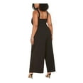 thumbnail image 2 of Emerald Sundae Womens Plus Sweetheart Neck Sleeveless Jumpsuit Black 22, 2 of 2