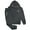 Charcoal, variant on Men Fleece Jogger Canada Theme Sweatsuit with utility Cargo Pockets Outfit