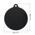 thumbnail image 2 of Tapete protector de inducción de silicona, cubierta protectora redonda de 8.6 pulgadas para cocina de inducción, negra, 2 of 6