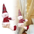 thumbnail image 1 of Boucle de Rideau pour Événements et Fêtes à la Maison - Accessoire d'Embrasse de Rideau en Polyester à Imprimé Festif de Noël, 1 of 5