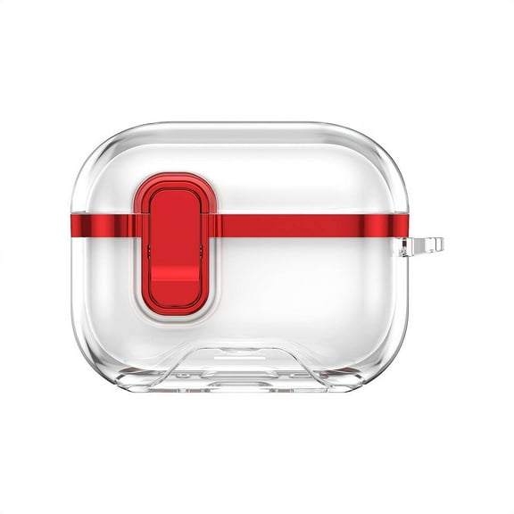 Clear Case for Airpods Pro 3, Soft Silicone Protective Cover with Secure Lock