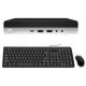 thumbnail image 1 of HP ProDesk 400 G4 Mini PC Computadora de sobremesa, Intel i5-8500 3.0GHz, 8 GB de RAM, 256 GB SSD, mouse y teclado, WiFi USB, Windows 10 Pro (reacondicionado), 1 of 5