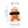 thumbnail image 2 of Funny Fish Food Pet Costume - Polyester, For Small/Medium Dogs/Cats, Christmas/Party Cosplay, Photo Prop, 2 of 3