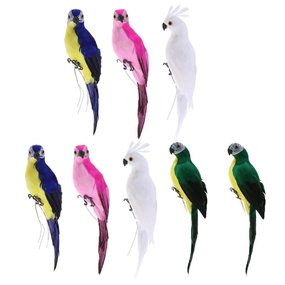 8pcs Figurines Photo Props Outdo Yard Plant Decoration