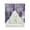 Purple Gray White, variant on Sage Green Grey Swag Valances for Windows, Modern Oil Painted Abstract Art Aesthetics Rod Pocket Sheer Valances for Windows, Swag Toppers Light Filtering for Kitchen Living Room 2 Panels 36''x36''