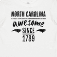 thumbnail image 4 of Inktastic North Carolina Awesome Since 1789 Boys or Girls Baby T-Shirt, 4 of 5