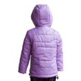 thumbnail image 2 of Kids Puffy Winter Jacket Purple/Teal, 2 of 2