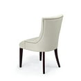 thumbnail image 3 of Safavieh Amanda Tufted Birch Wood Chair in Gray, 3 of 5