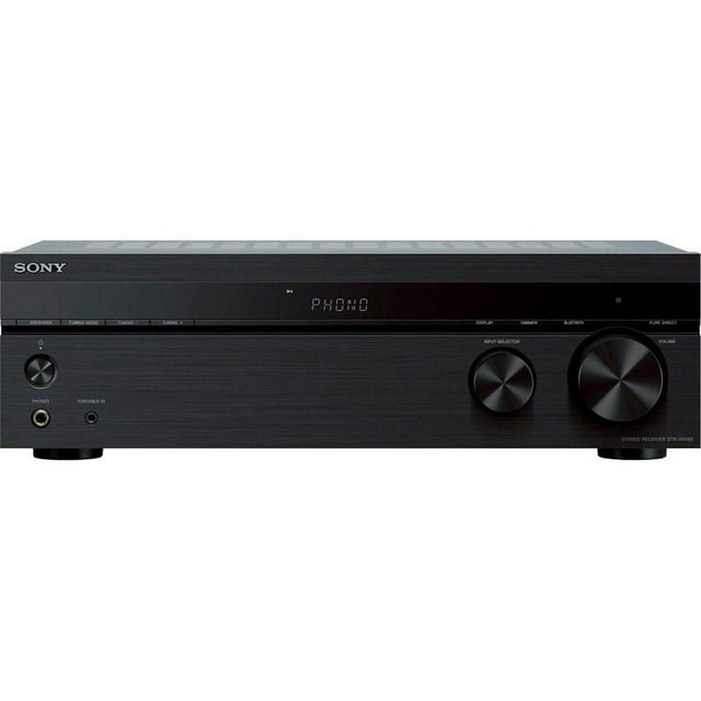 Sony STRDH190- 2-Ch.Stereo Receiver with Bluetooth & Phono Input for Turntables Black