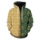 thumbnail image 1 of Sudadera con capucha y cremallera con diseño de mariposa de dibujos animados para hombre, estilo Harajuku, informal, hip hop, para adolescentes, gran oferta 2024, ropa de calle unisex divertida, 1 of 6