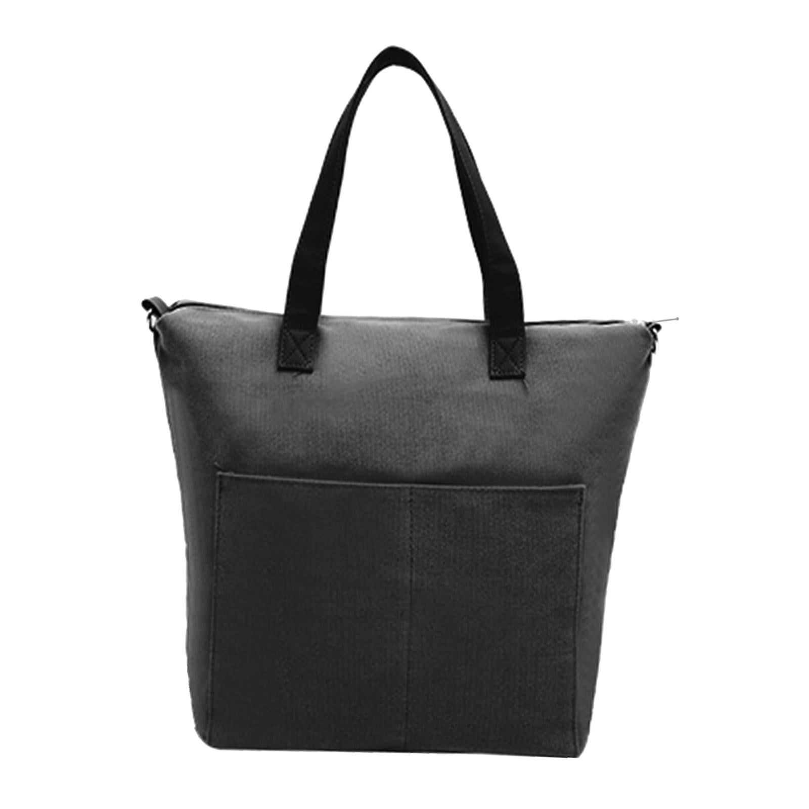 Wxqbjtam Yarn Storage Organizer Knitting Bag Empty Storage Bag Large Crochet Bag Tote for black