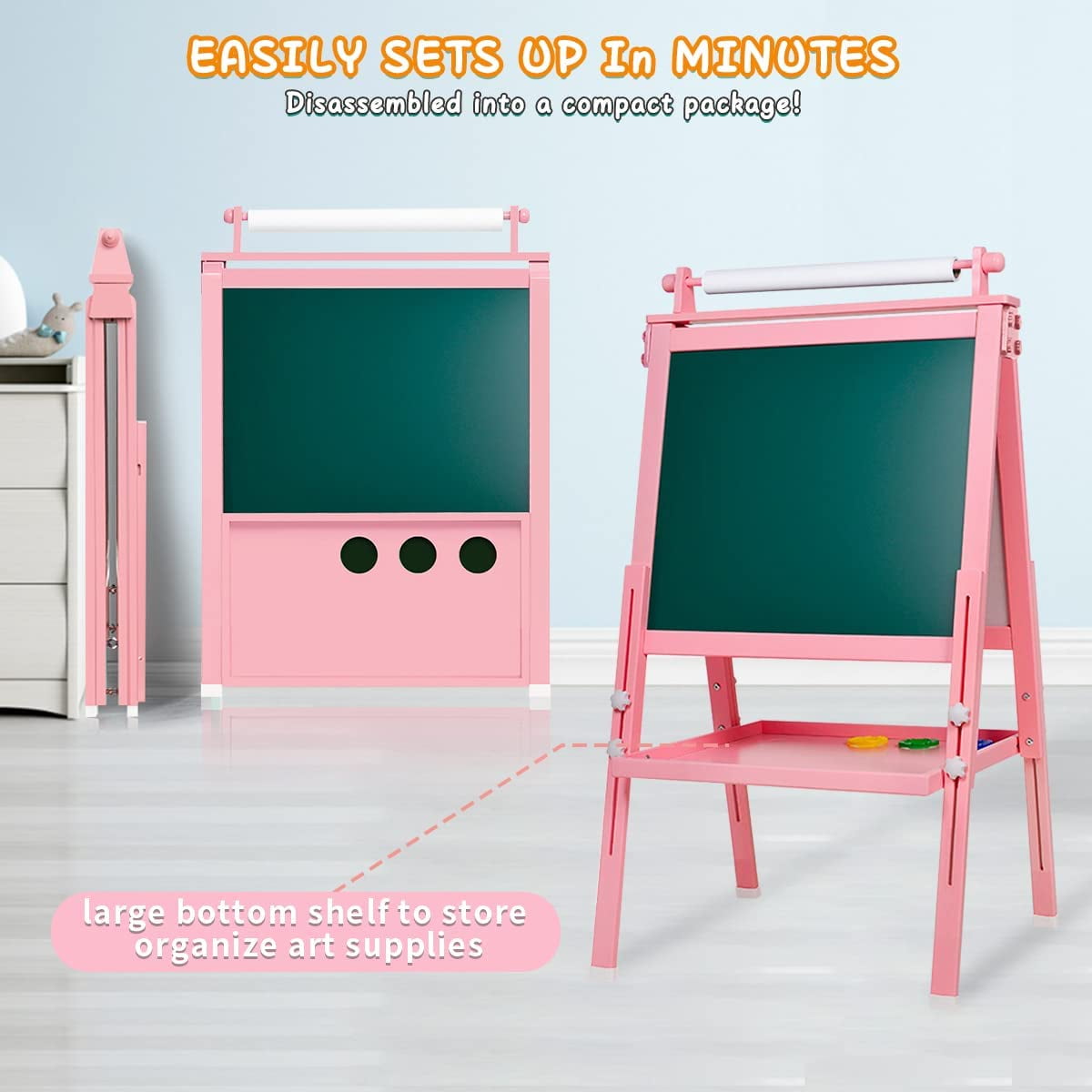 Magnetic Kid's Easels 19.2 x 23 - Yahoo Shopping