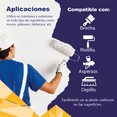 thumbnail image 4 of PINTEX Galon de Pintura para Pared Vinil-Acrílica | Fácil Aplicación, Alta Cobertura y Resistente a la Lluvia | Pintura Acrilica para Interiores Exteriores Mate | 3.8 L c/u | Color (MORADO), 4 of 7
