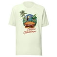 thumbnail image 2 of Unisex Adult Lightweight Paradise Cheeseburger Tropical Toucan Beach T-Shirt, 2 of 4