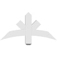 thumbnail image 4 of 36"W x 18"H x 4"D x 4"F, 12/12 Pitch, Alberta Architectural Grade PVC Gable Bracket, 4 of 8