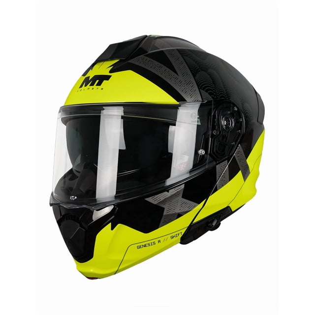Casco Moto Mt Helmets Genesis R Sv Shift B3 brillo