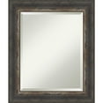 thumbnail image 2 of Amanti Art Bark Rustic Char Framed Wall Mirror - 21.12 x 25.12 in, 2 of 5