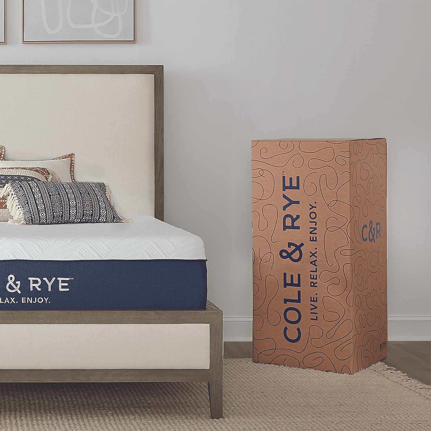 Cole & Rye Articsky 12" Twin XL Cooling Gel Memory Foam Mattress