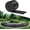Black, variant on Corrugated Metal Garden Edging, 6'' x 20FT Landscape Border for Flower Bed, Lawn, Yard, Paver Black