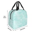 thumbnail image 3 of Lsque Blue Bright Pattern Lunch Bag Women/Men Insulated Lunch Box,Small Leakproof Cooler Food Lunch Containers Reusable High Capacity Lunch Tote Bags, 3 of 6