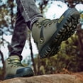 thumbnail image 2 of Zapatos de senderismo al aire libre de gran tamaño para otoño e invierno, zapatos de entrenamiento de combate para senderismo para hombres, zapatos de hombre a largo plazo, 2 of 5