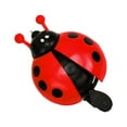 thumbnail image 2 of Timbre de bicicleta Sunnimix de mariquita para niños Rojo, 2 of 8
